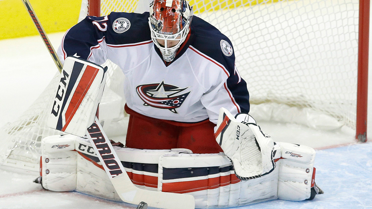 Bobrovsky Blue Jackets