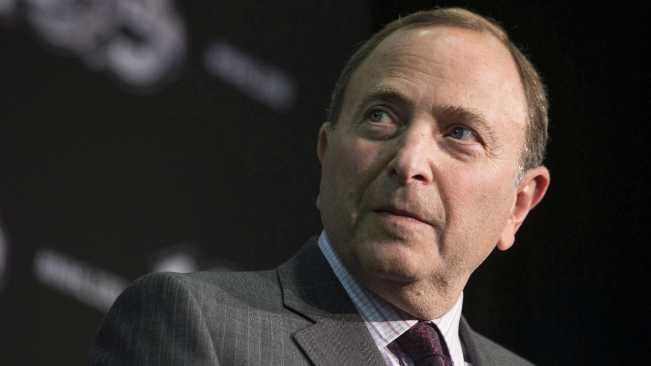 NHL-Commissioner-Gary-Bettman-attends-a-news-conference-as-the-NHL-announces-their-plans-for-the-league's-2017-centennial-celebrations,-in-Toronto-on-Tuesday-September-27,-2016.-THE-CANADIAN-PRESS/Chris-Young
