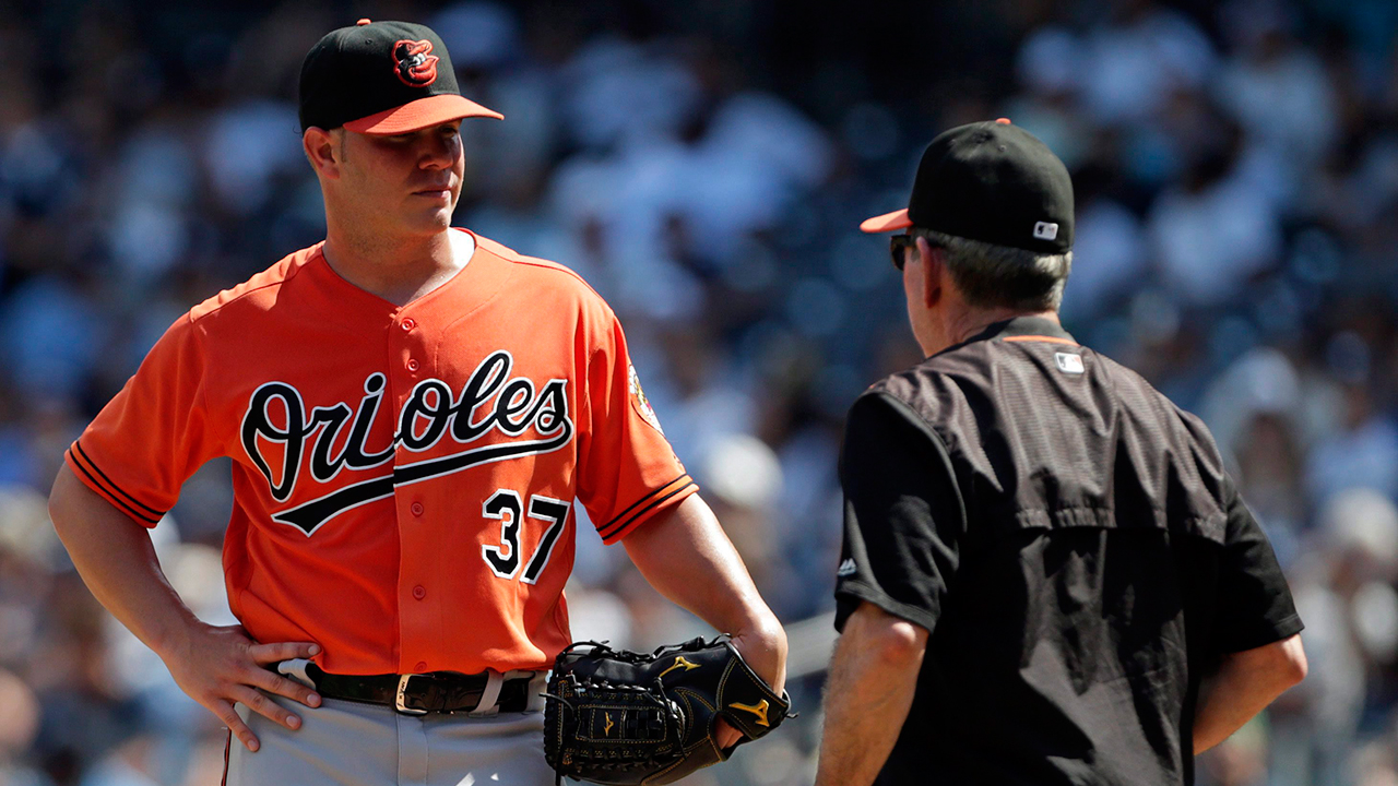 Orioles' pitching coach Dave Wallace retires