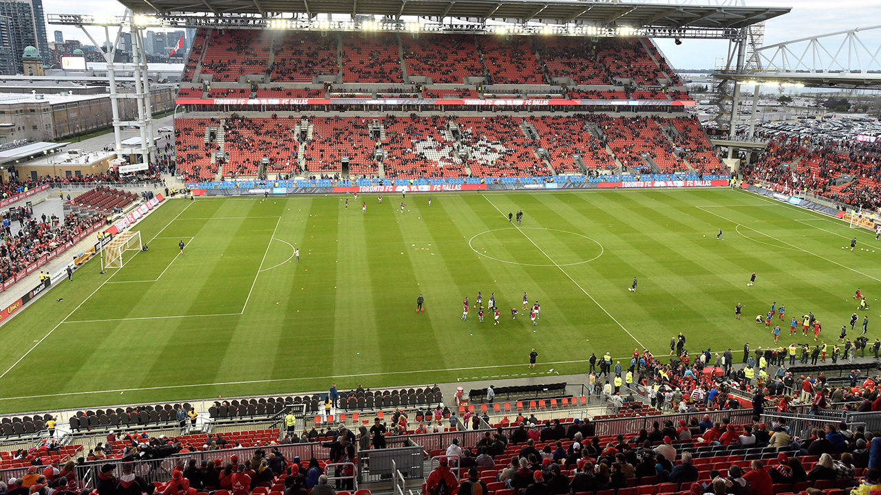 is bmo field real grass