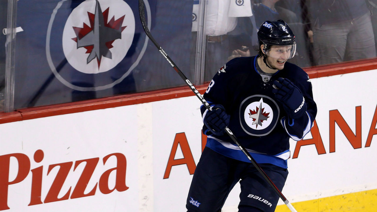 Kyle Connor Winnipeg Jets Game-Used 2016 Heritage Classic Jersey