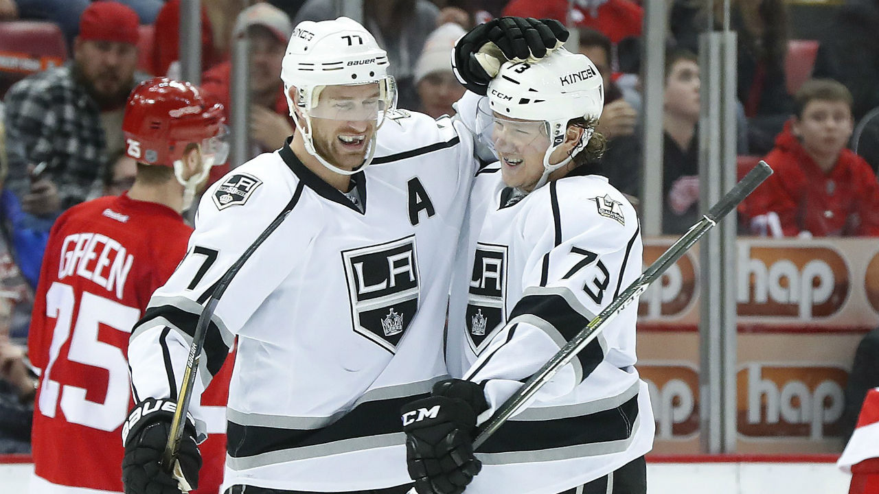 Tyler Toffoli Scores Twice To Help Kings Top Red Wings