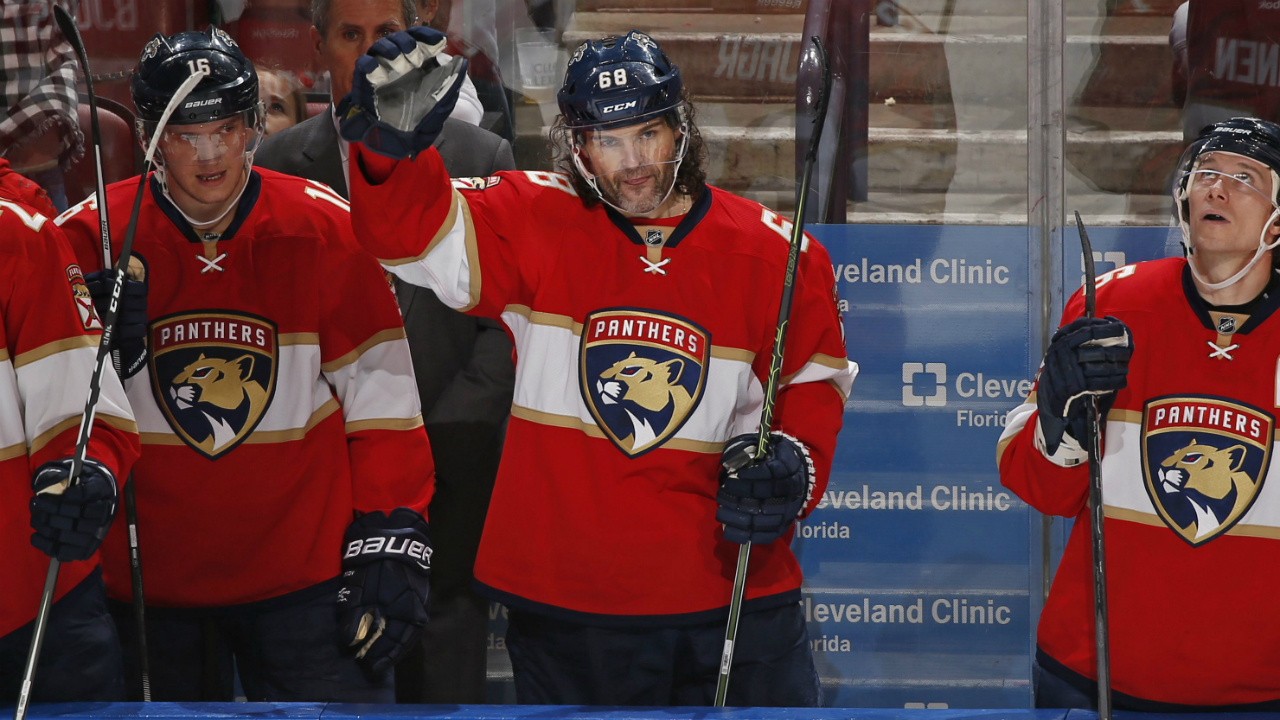 Jaromir Jagr reportedly agrees to deal with Calgary Flames, his