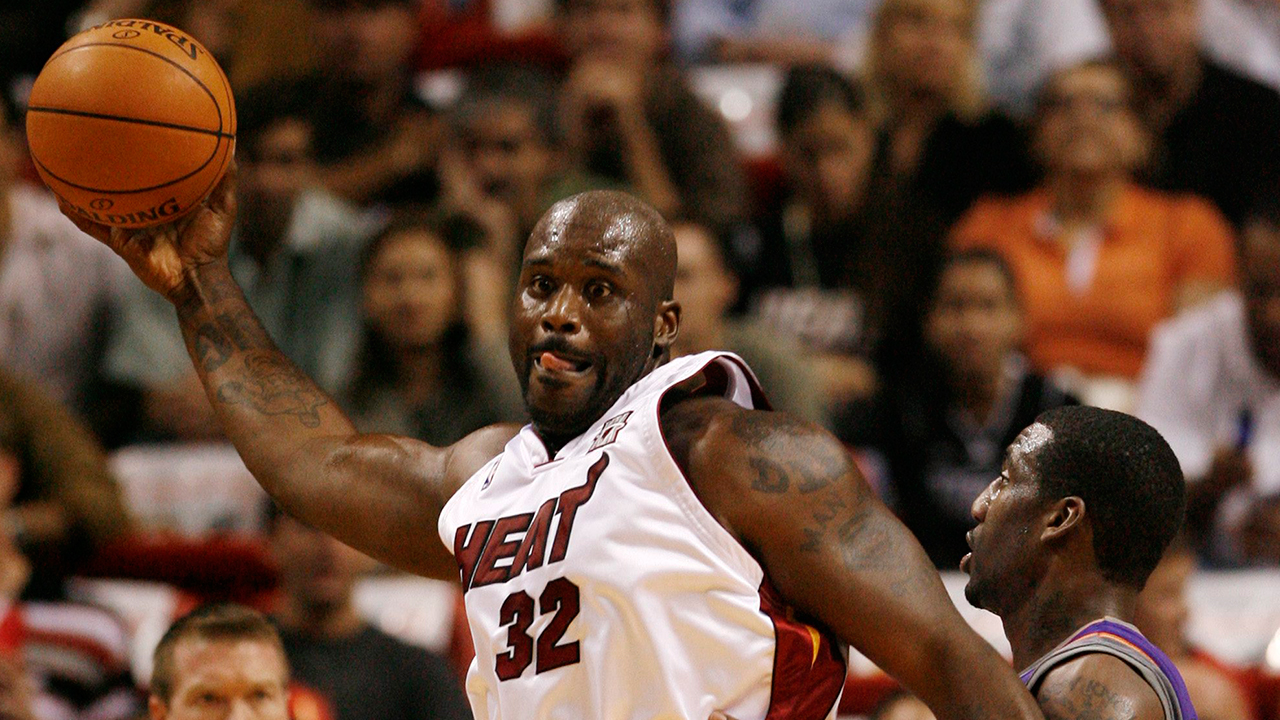 The Miami Heat will retire Shaquille O'Neal's number