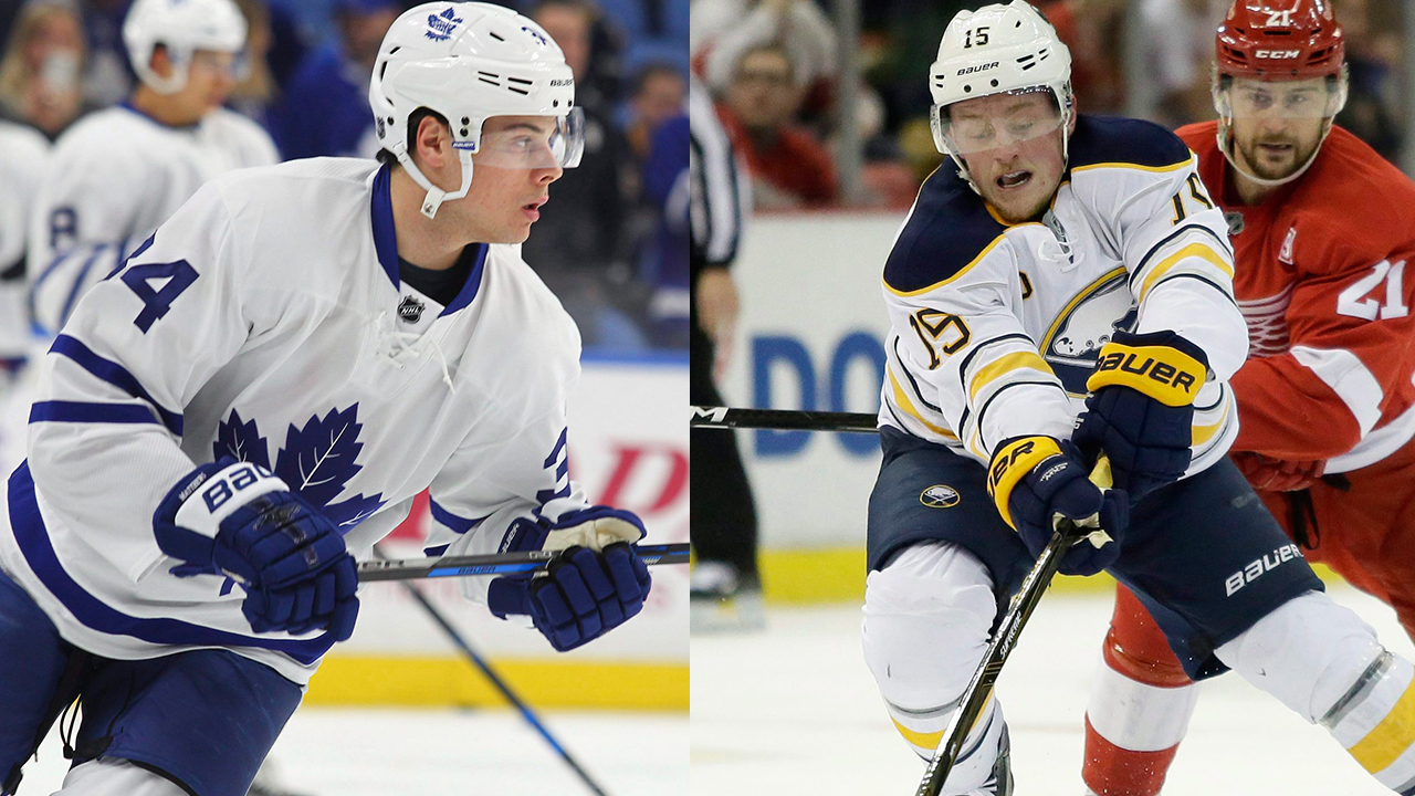 Good friends Auston Matthews, Jack Eichel set for first NHL showdown