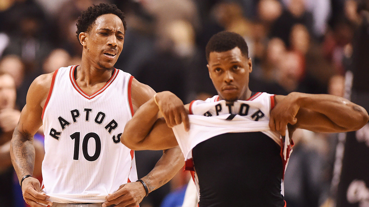 The Raptors will wear jersey patches advertising a Canadian