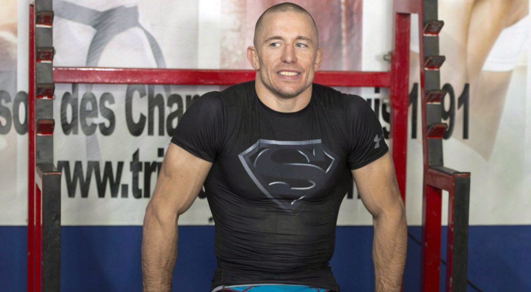 Former UFC champ St-Pierre ends his three-year leave of absence ...