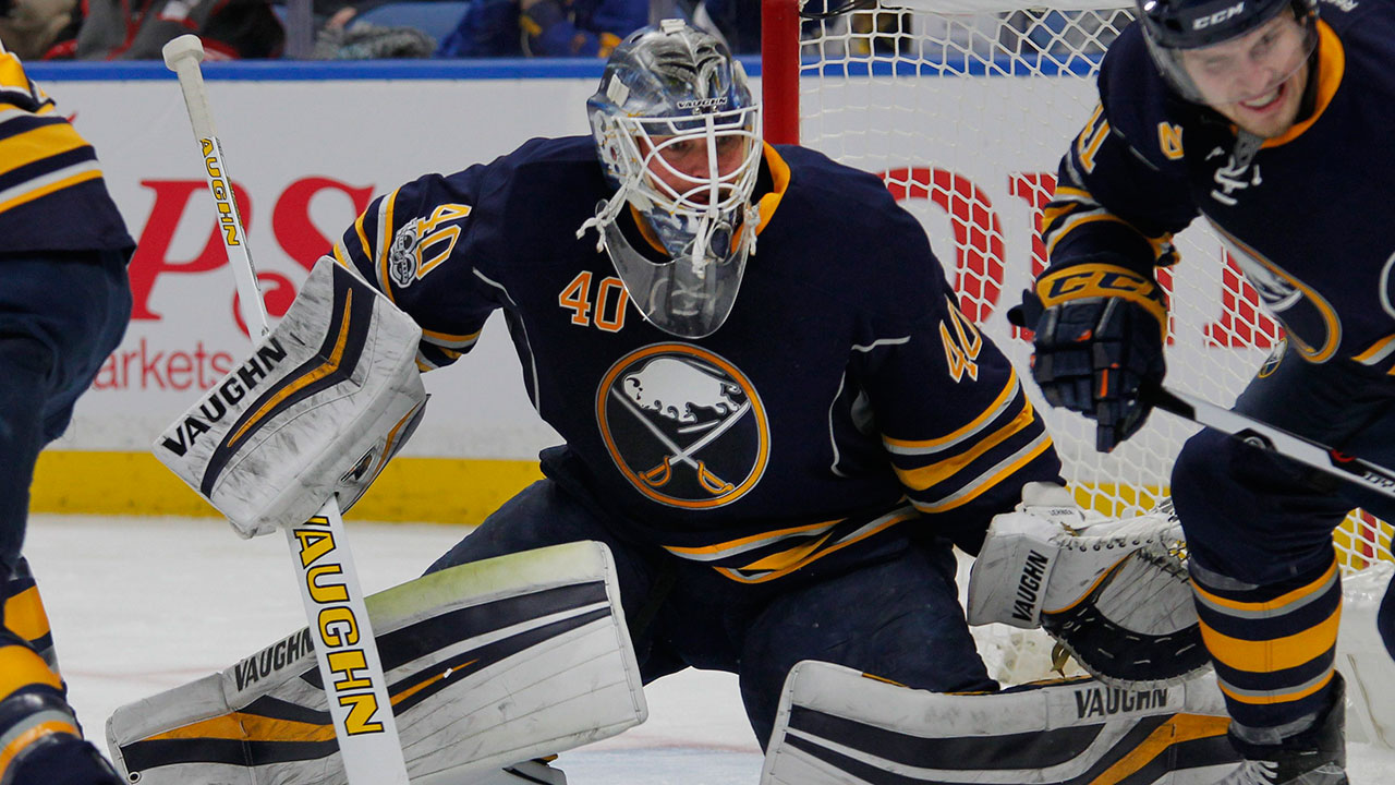 Buffalo Sabres - Last night post-game, Robin Lehner