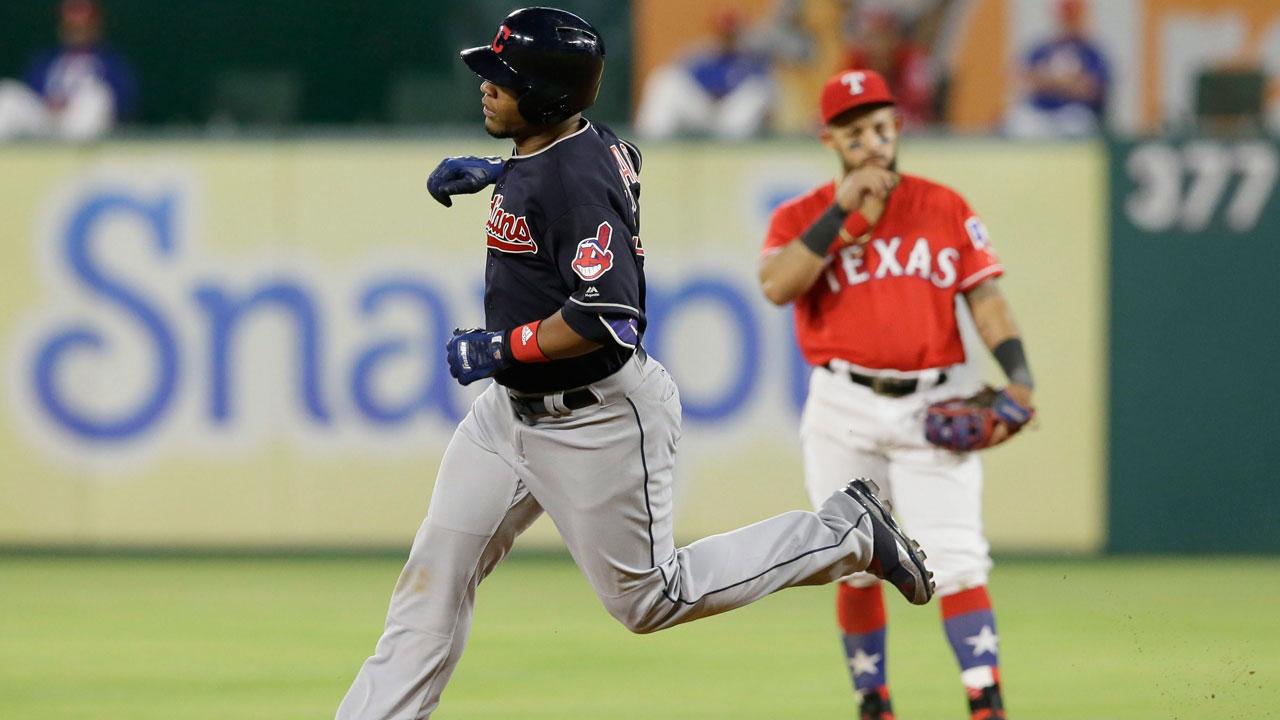 Encarnacion saves Jays from embarassing loss in Cleveland