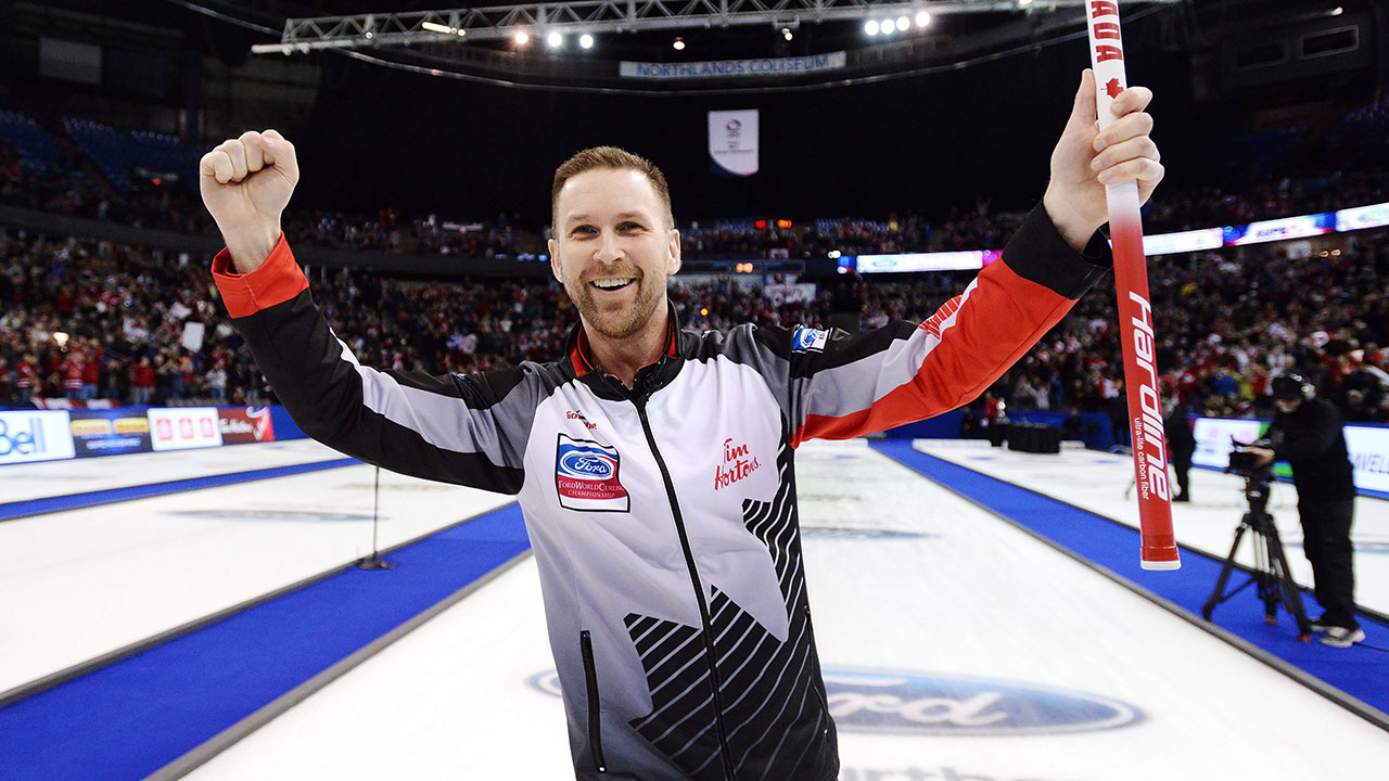 Canada’s Brad Gushue wins gold at world men’s curling championship