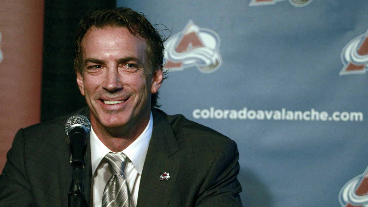 Colorado-Avalanche-general-manager-Joe-Sakic.-(Brennan-Linsley/AP)