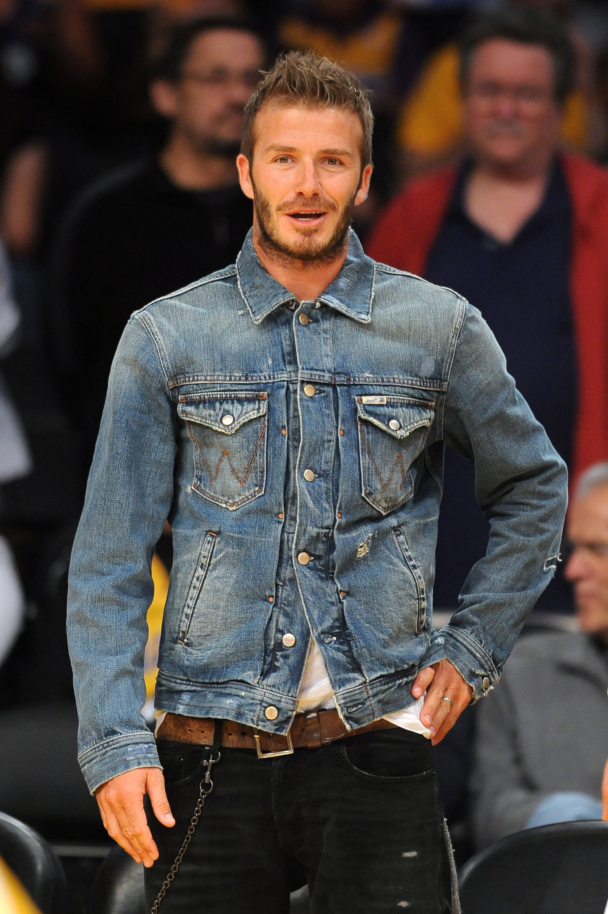 Photo Essay: Pro athletes' love affair with the Canadian tuxedo ...