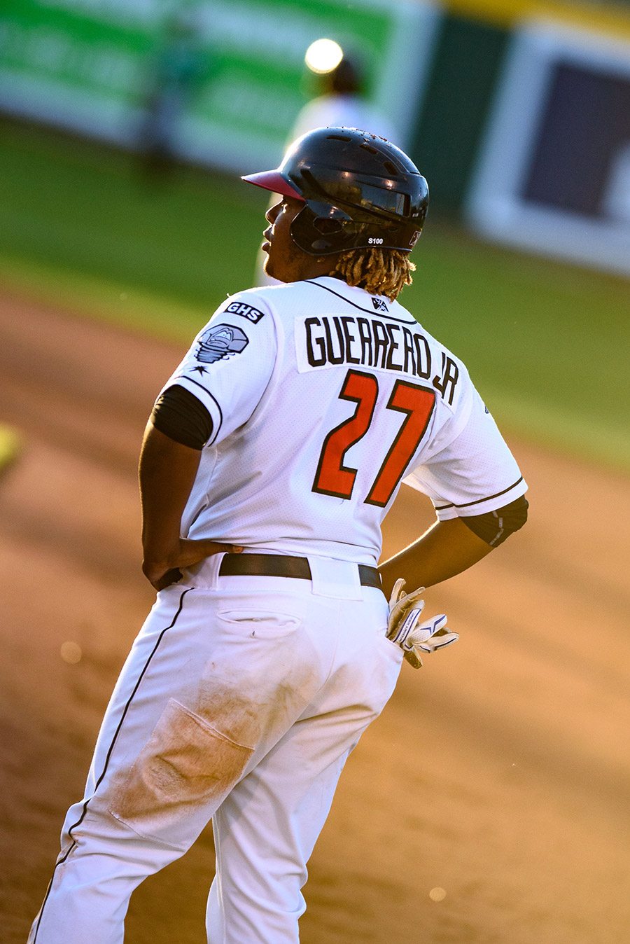Vladimir Guerrero Jr. is campaigning for Vlad Sr. to be elected