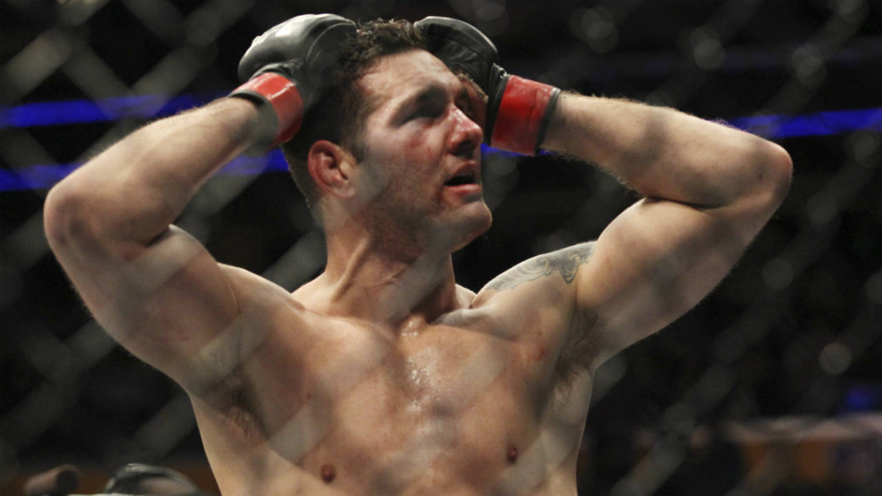 Chris Weidman. (Jeffrey T. Barnes/AP)