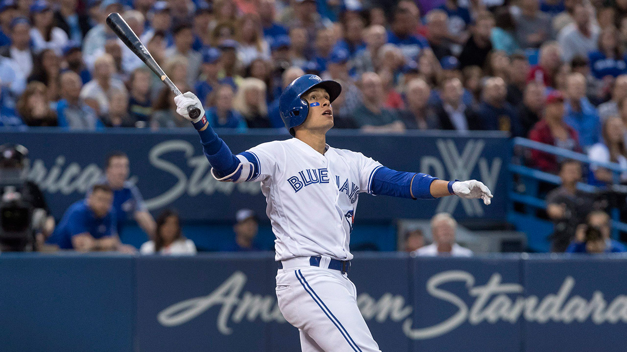 Blue Jays' 2017 season by the numbers: From Goins' .714 to