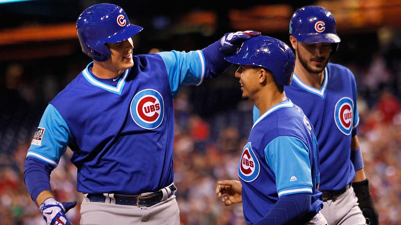 Anthony Rizzo leads off, pitches in Chicago Cubs loss