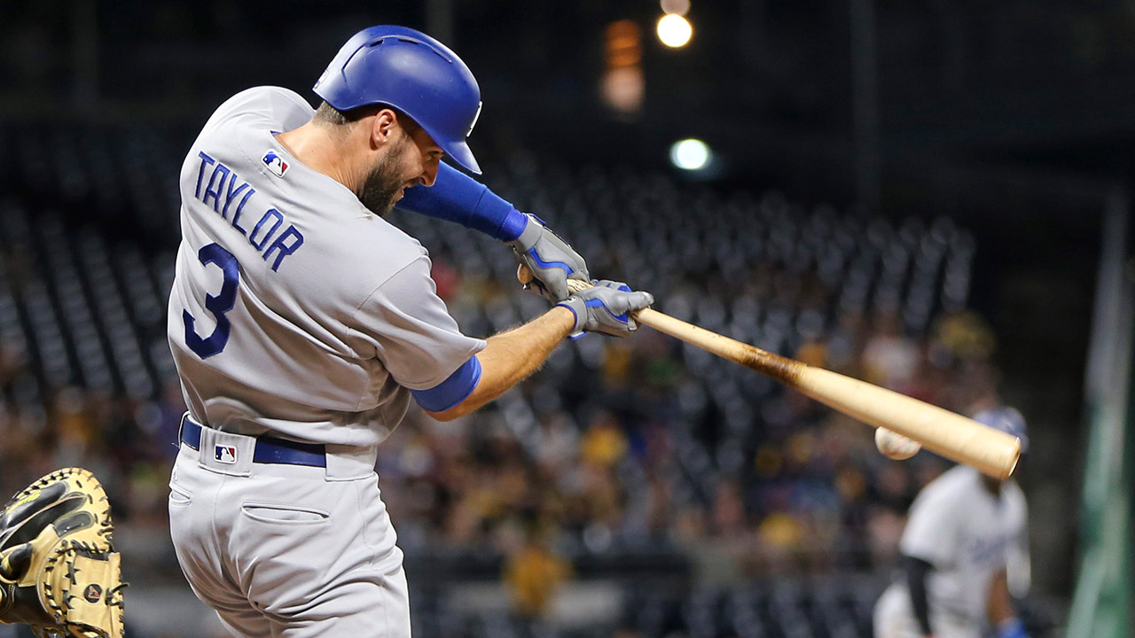 Los-Angeles-Dodgers'-Chris-Taylor.-(Keith-Srakocic/AP)