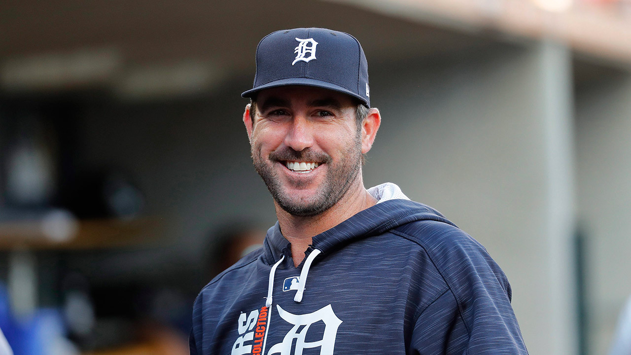 justin verlander tigers headshot