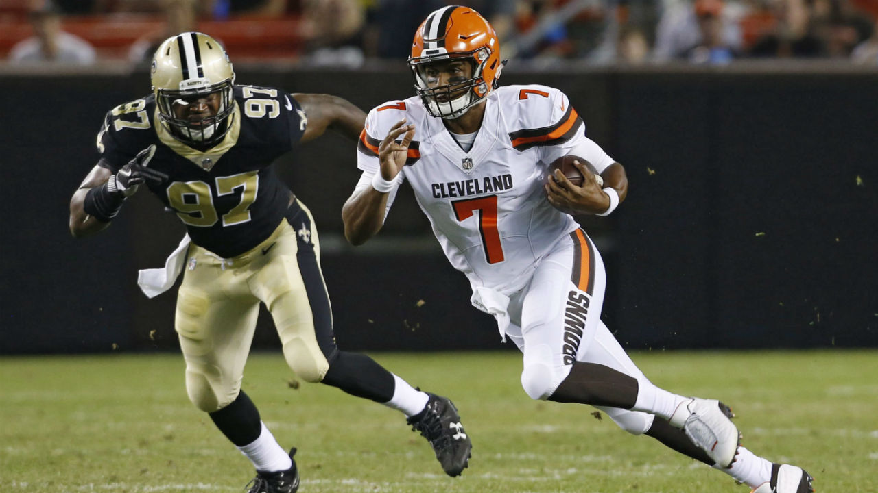 Brady Quinn to Cleveland: Be patient with DeShone Kizer