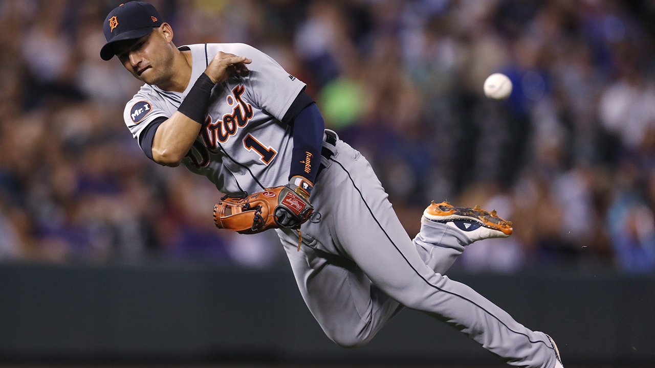 Jose Iglesias and Ian Kinsler, Detroit Tigers shortstop and second