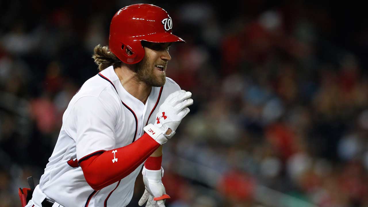 Bryce Harper the latest to hit the disabled list due to headfirst