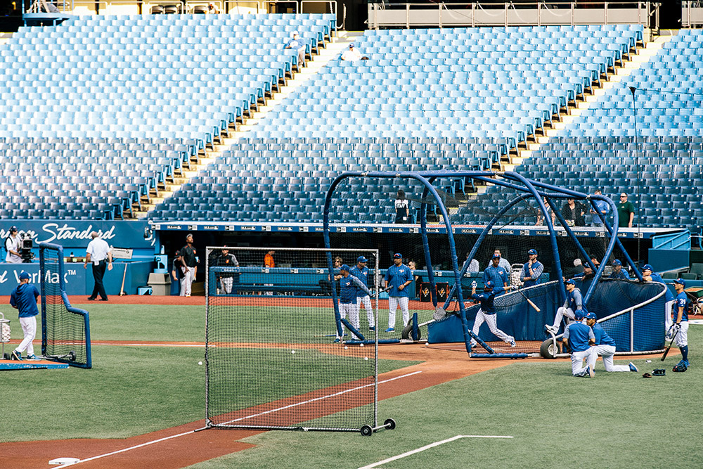 MLB Batting Practice