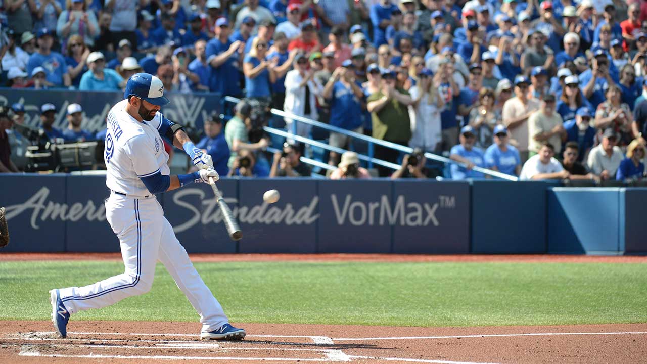 Toronto Blue Jays Legends Thank Jose Bautista at Level of