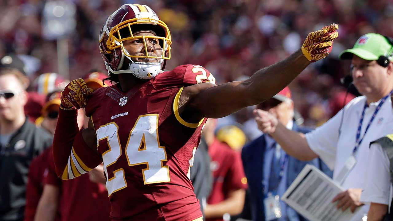 Redskins CB Josh Norman leaves game vs. Chiefs with rib injury