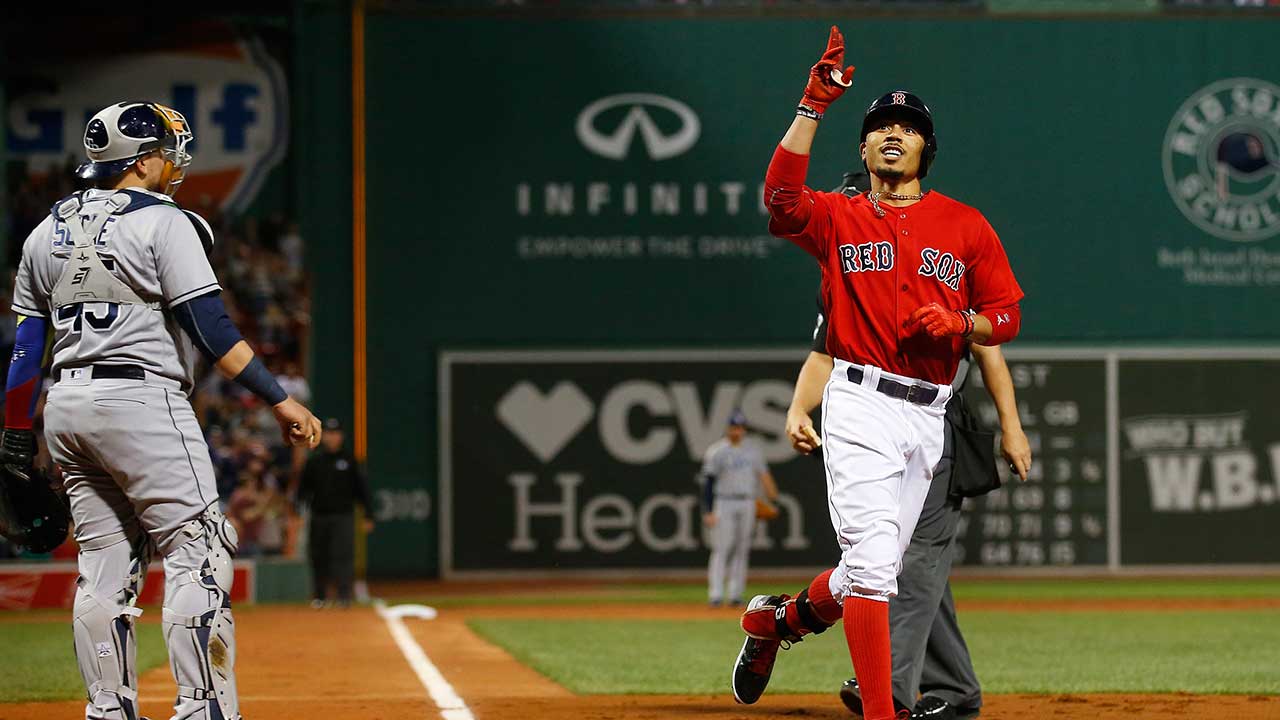 BostonRed Sox Tampa Bay Rays Lineups: Mookie Betts is back - Over the  Monster