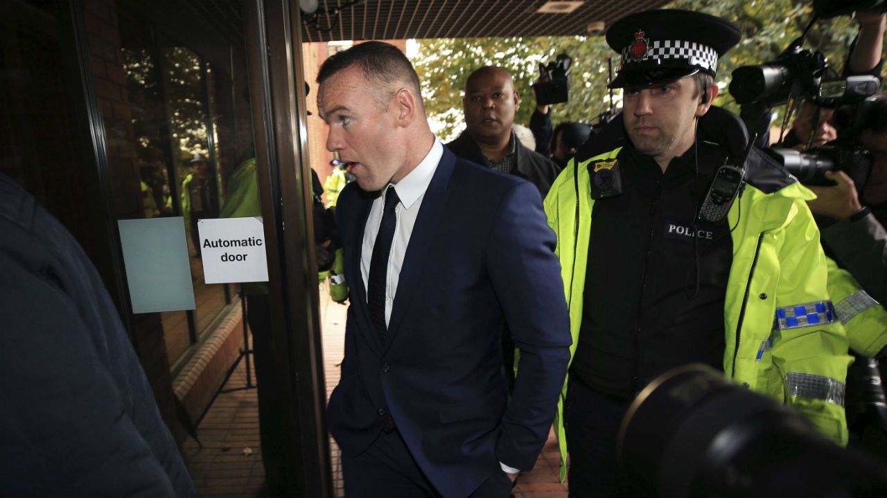 Rooney Gets Road Ban After Pleading Guilty To Drunk Driving