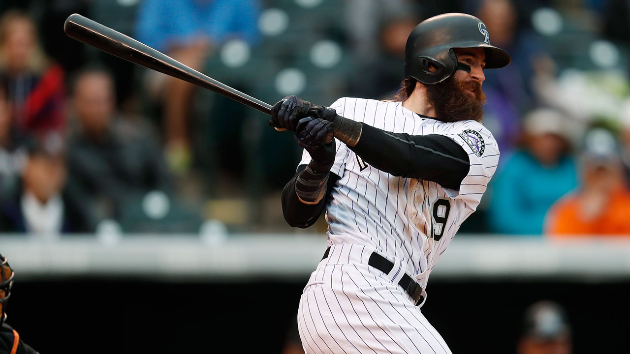 Complete with beard and mullet, Blackmon leads Rockies