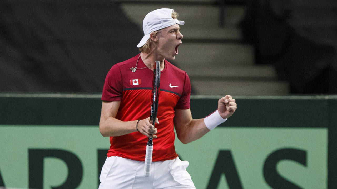 Denis Shapovalov Leads Canada To Davis Cup Tie Victory Over India