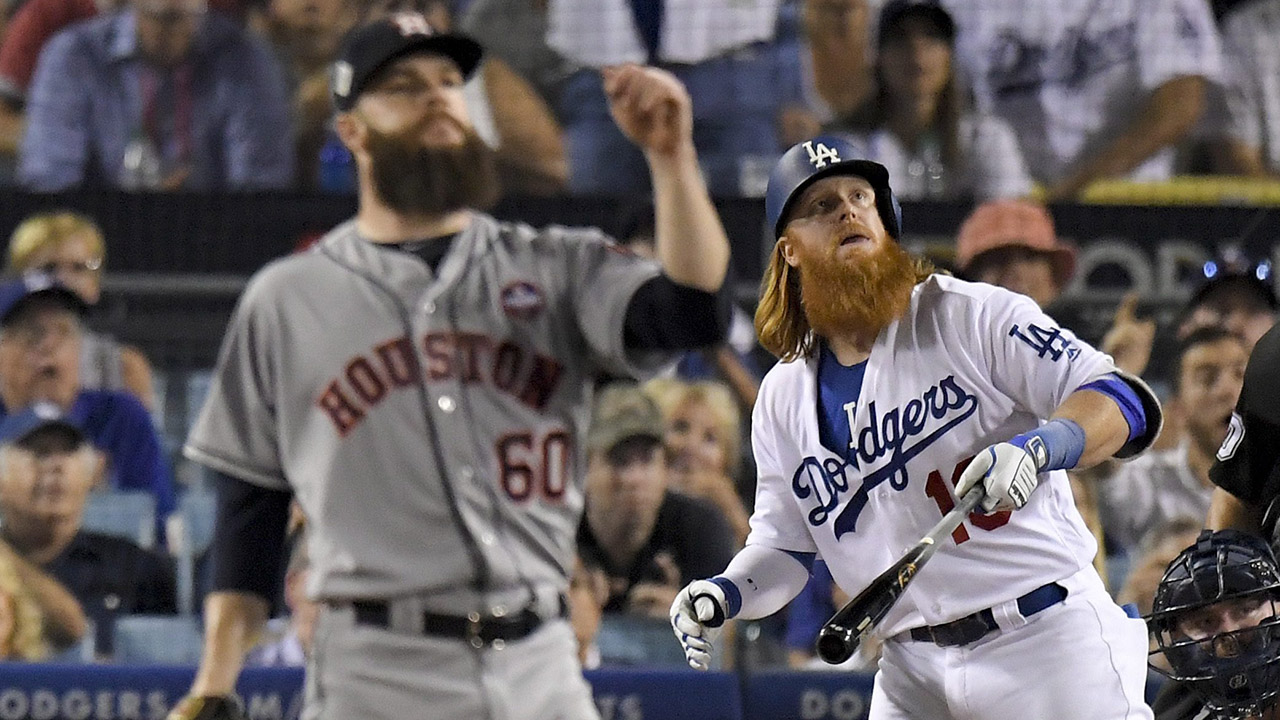 Turner, Kershaw lead Dodgers over Astros in Game 1 of World Series