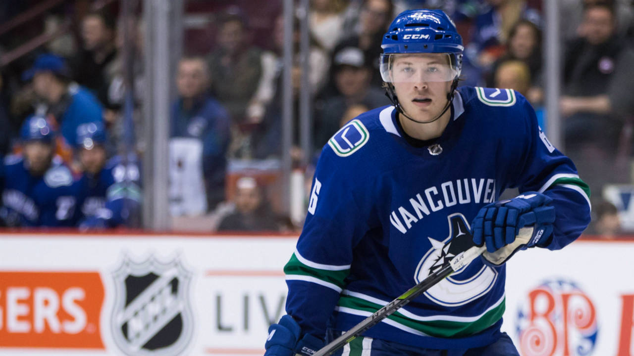 Boeser exemplifying maturity despite scratch from Canucks lineup