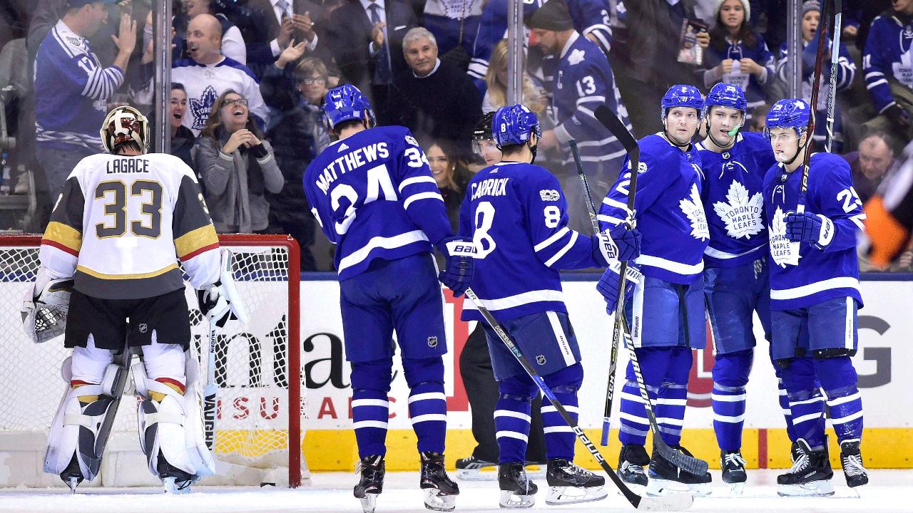 NHL scores: Marner scores in shootout as Toronto beats Vegas 4-3