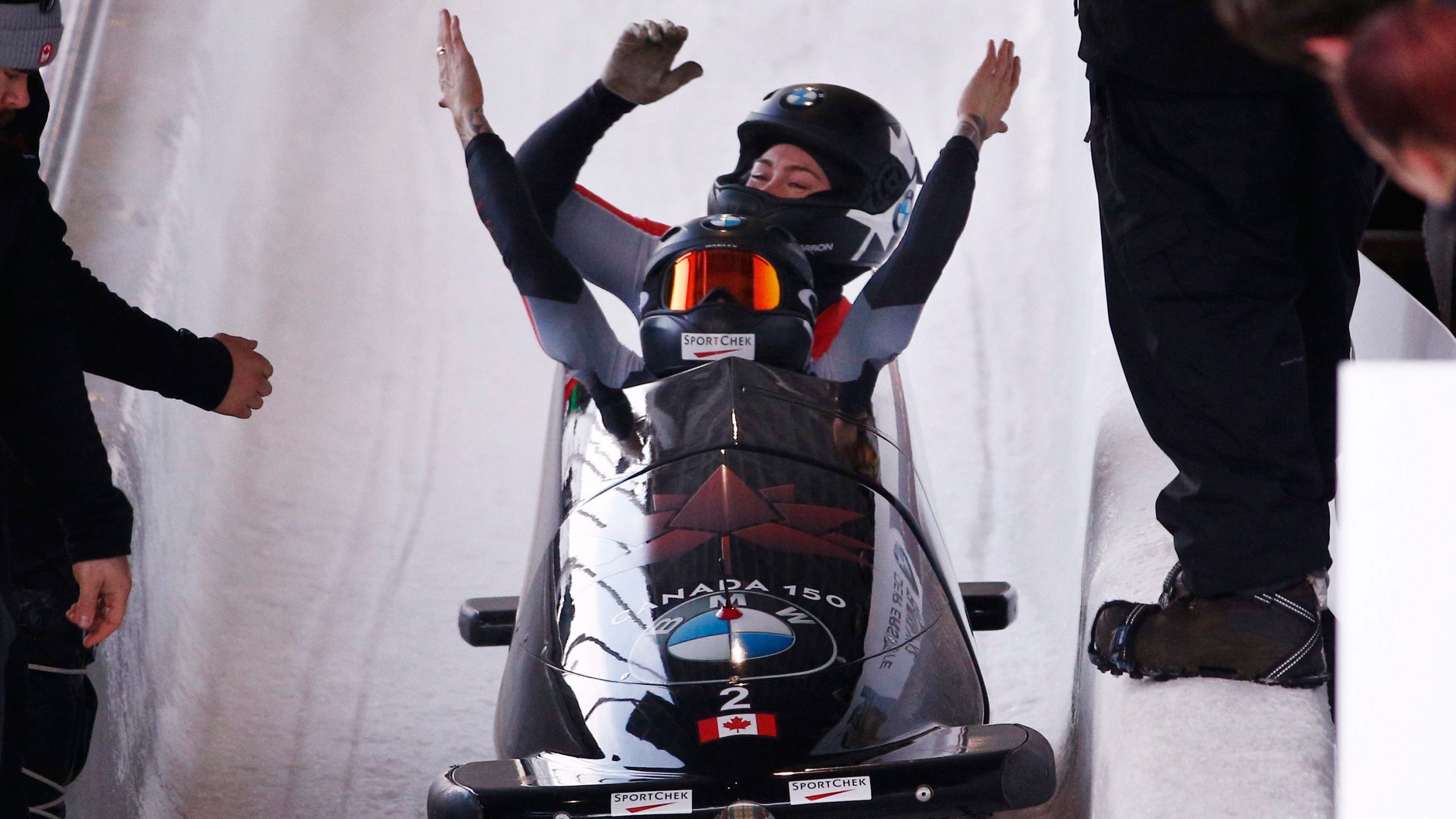 Canada’s Humphries opens World Cup bobsled with win