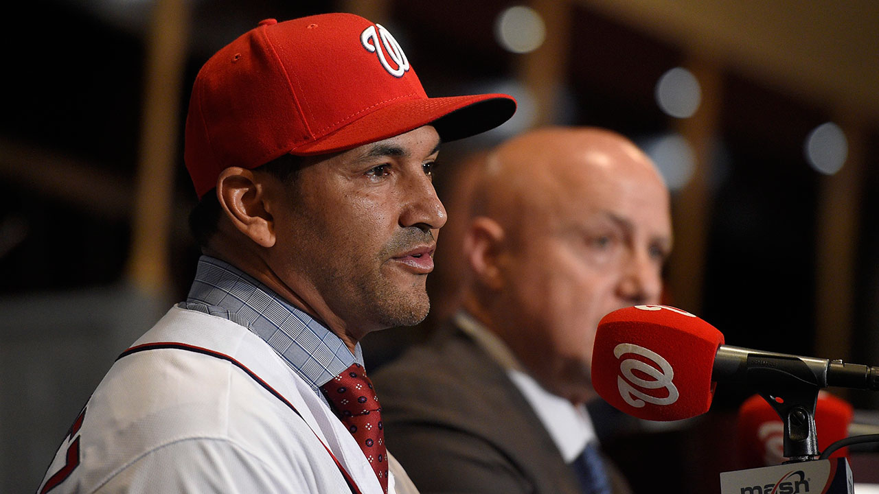 Washington Nationals' manager Davey Martinez: World Series winner