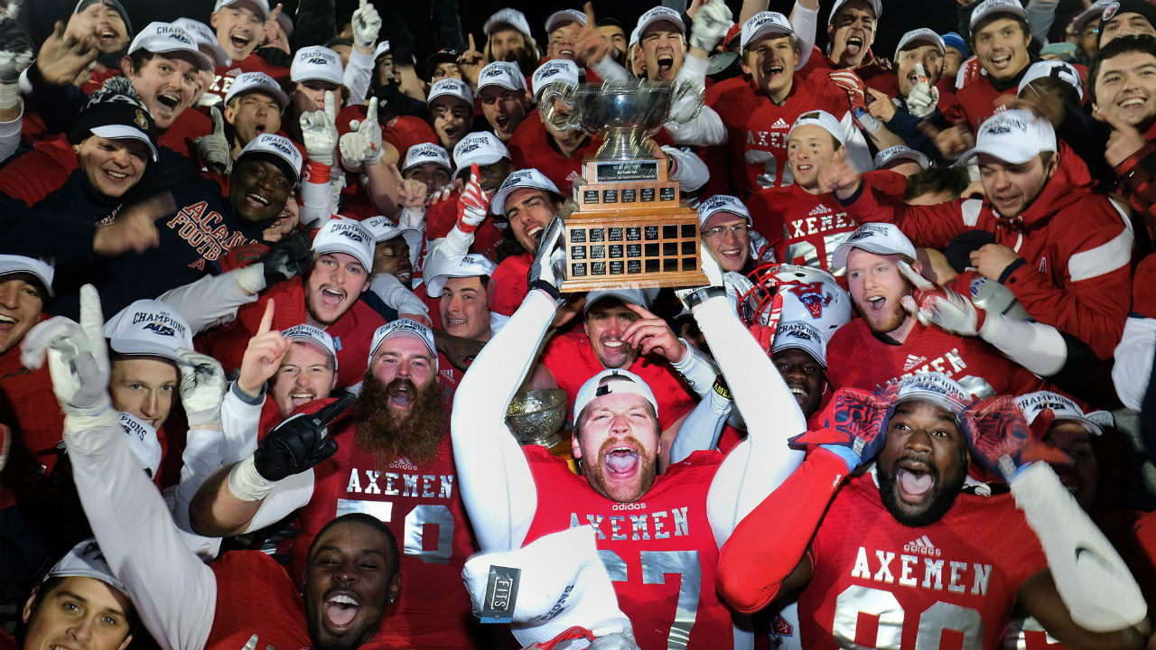 Acadia beats Saint Mary’s in overtime to win chaotic Loney Bowl