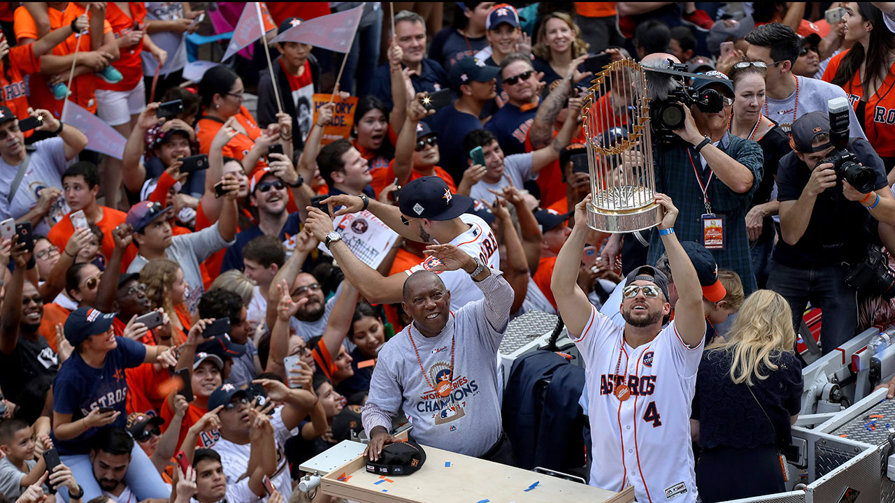 Moments from Houston Astros' World Series parade