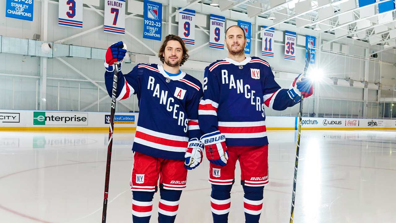 Rangers unveil sweater the team will wear in 2012 Winter Classic