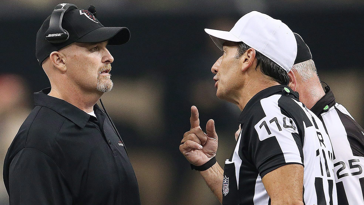 Referee Gene Steratore during a regular season NFL football game