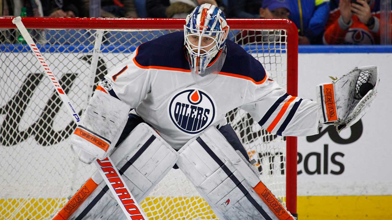 Edmonton-Oilers-goalie-Laurent-Brossoit