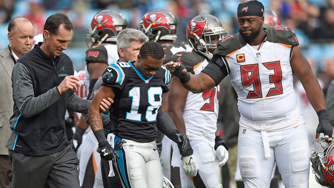 Another injury for a Panthers wide receiver 