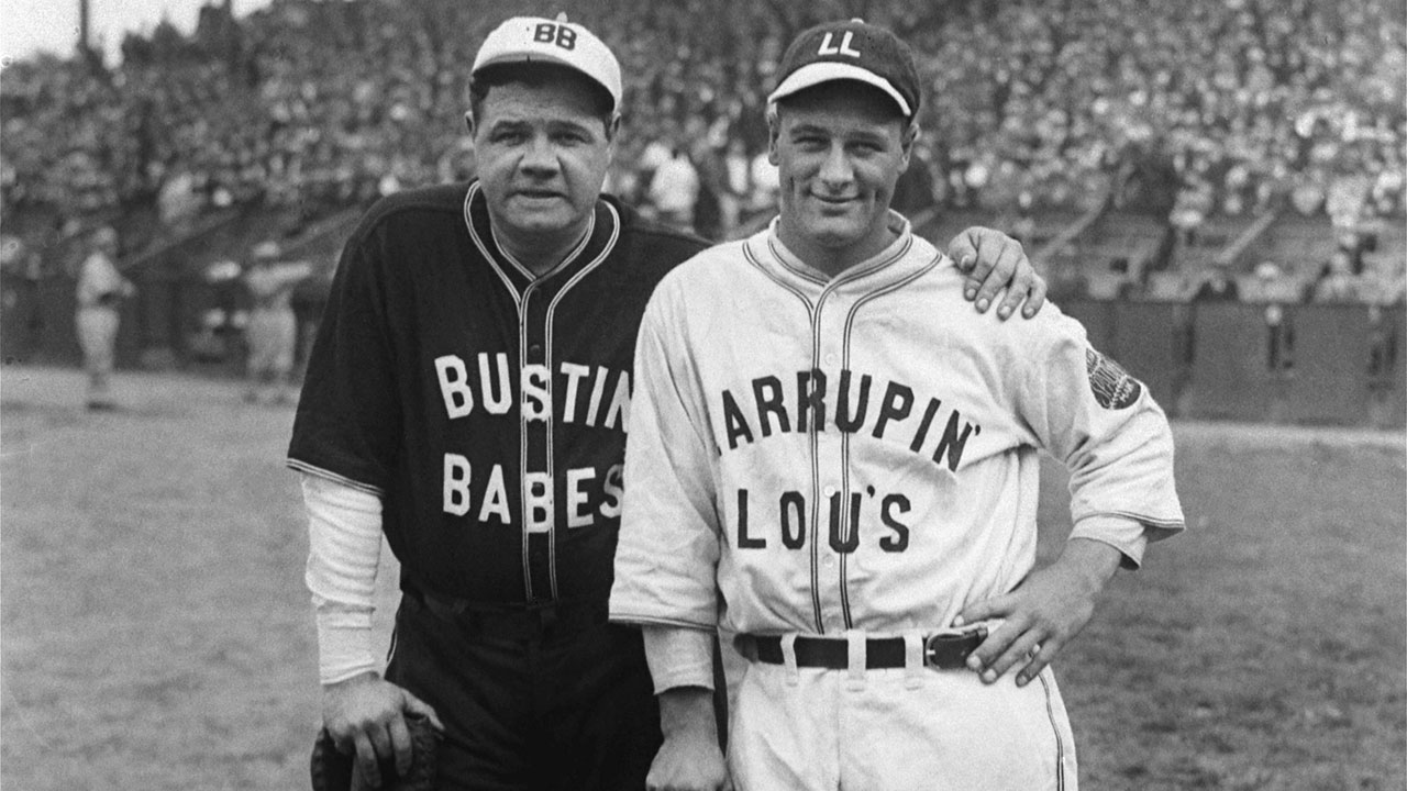 1927 Babe RUTH Lou GEHRIG Murderers Row New York Yankees Team