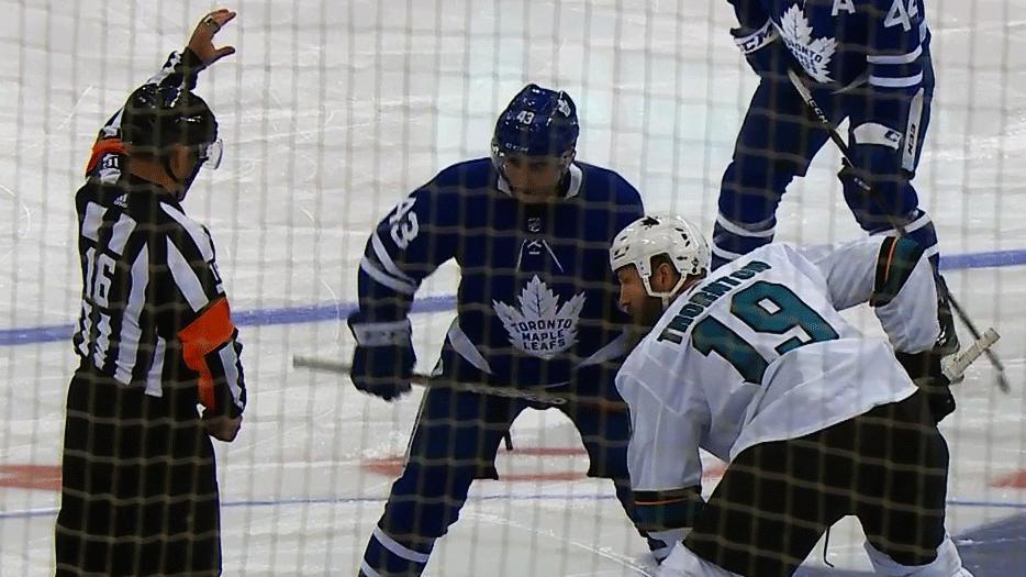 San Jose Sharks' Joe Thornton loses chunk of beard in fight with Nazem ...