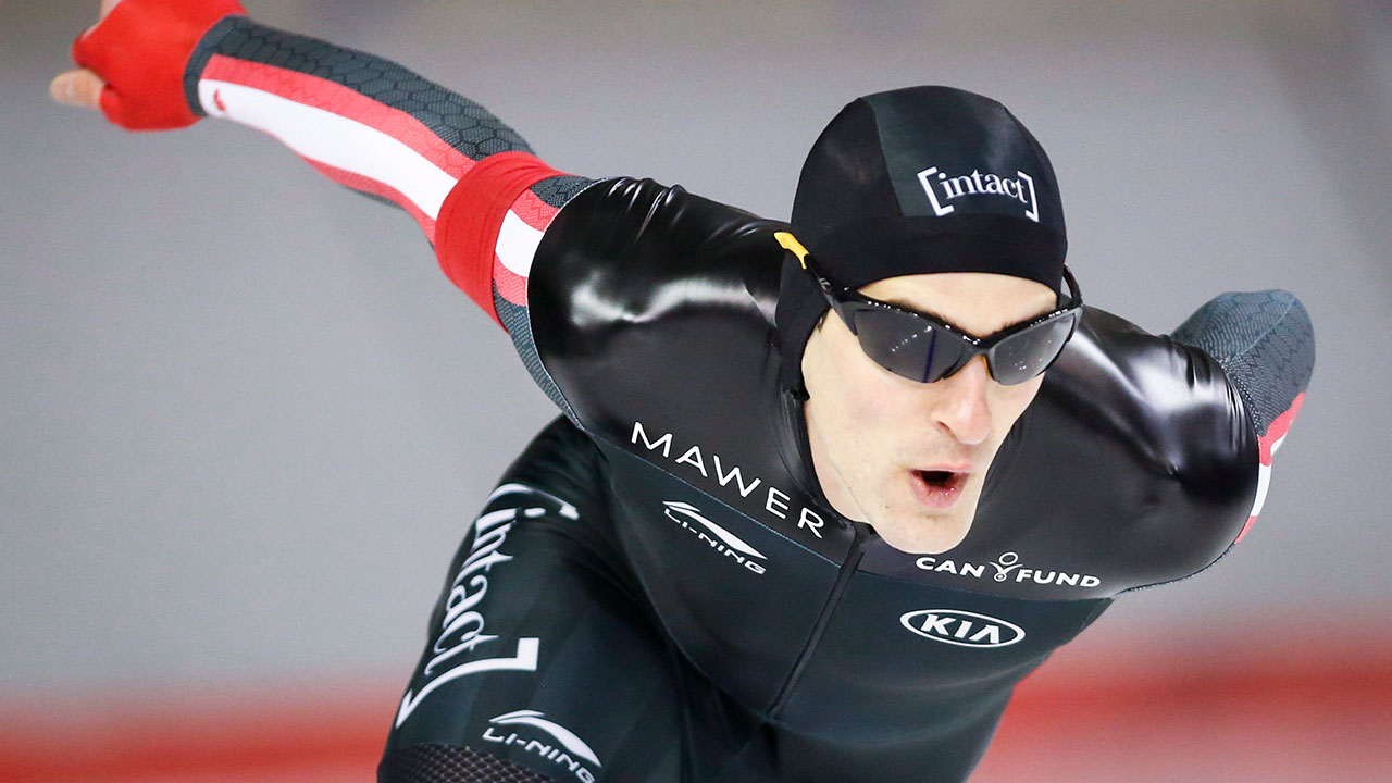 Speedskater Denny Morrison an Olympian again after motorcycle crash, stroke