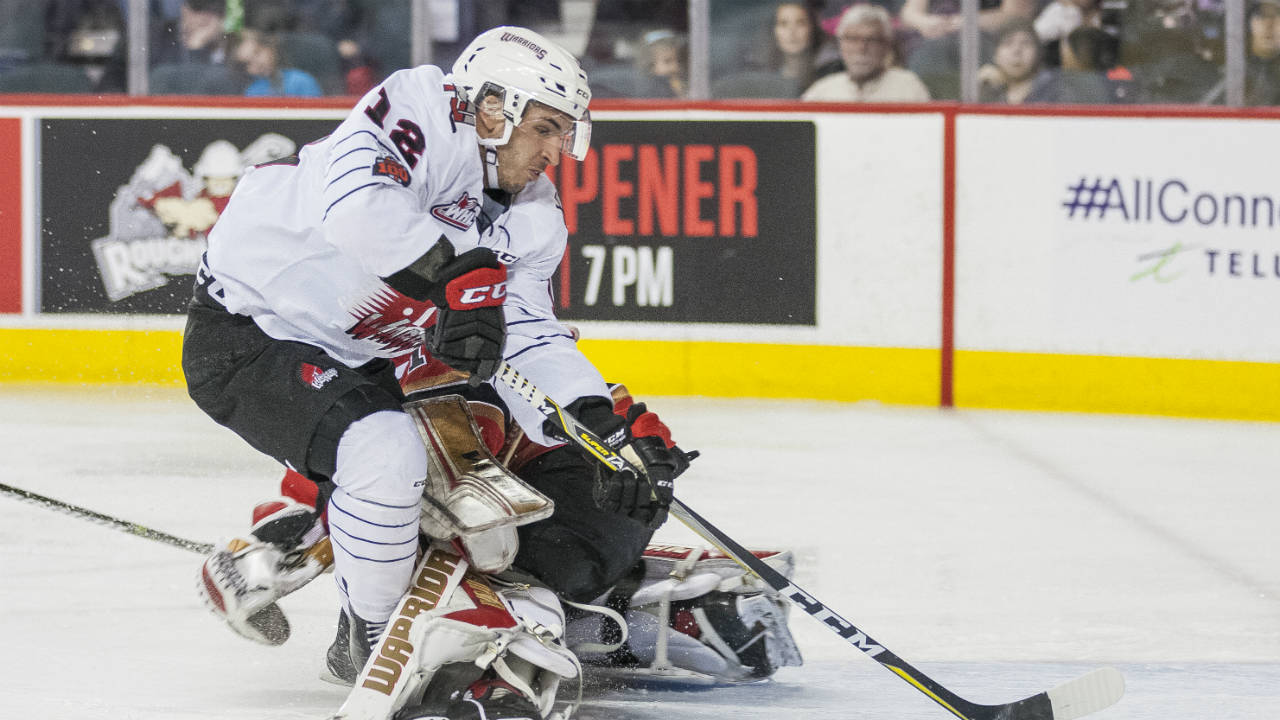 Moose-Jaw-Warriors-forward-Jayden-Halbgewachs.-(Robert-Murray/WHL)