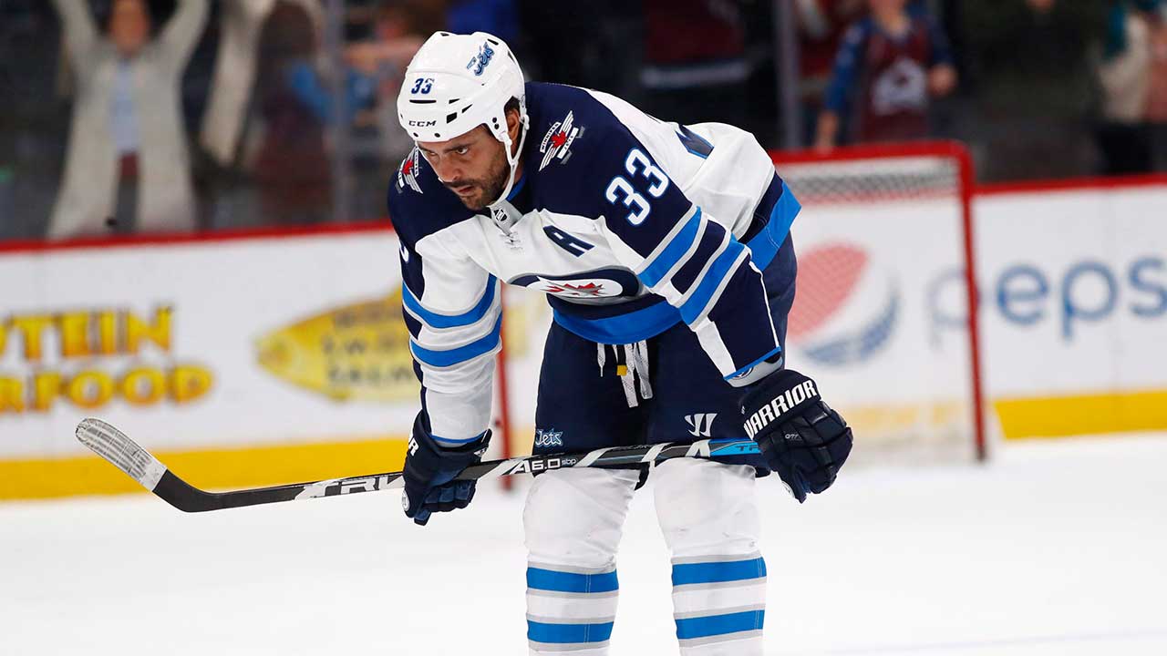 Byfuglien Leaves Game After Collision With Kunin