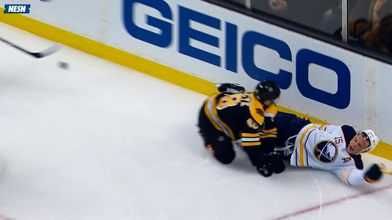 Eichel back at practice after suffering ankle injury last month