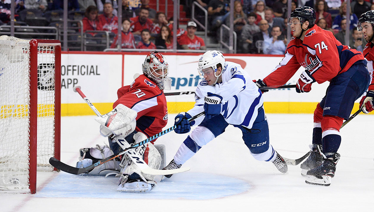 Brayden Point Hockey Stick - Point Scores Again Lightning Beat ...